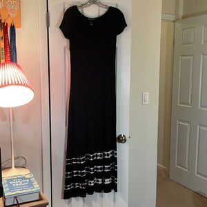 INC Black Maxi Dress